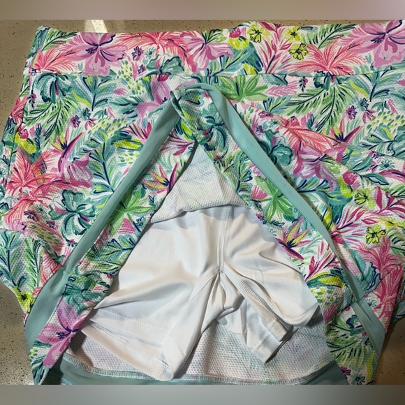 Stella Parker Floral Print Athletic Skort NWT - Picture 3 of 7
